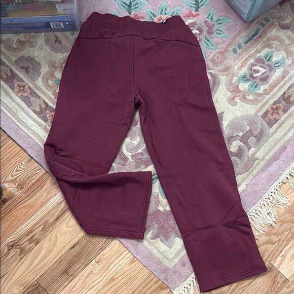 Puma Red Wide Leg Pants - Picture 3 of 3